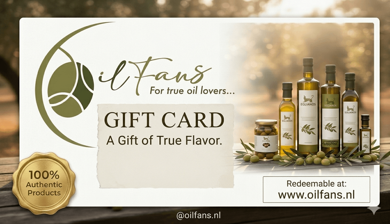 OilFans Gift Card | Premium Greek Olive Oil - Oil Fans