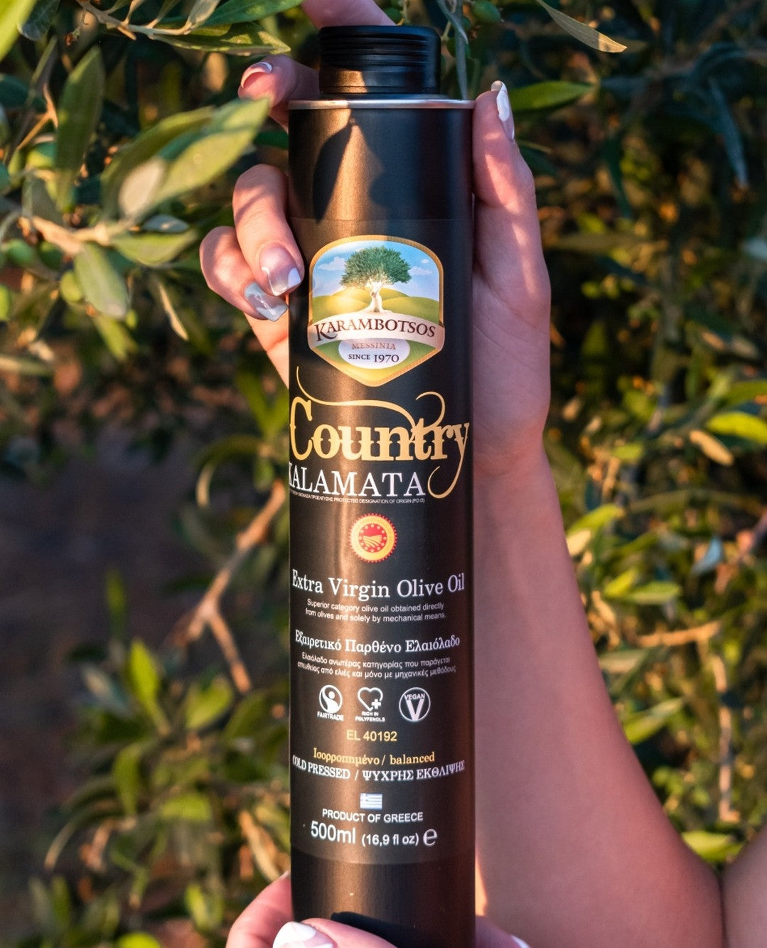 Country Kalamata Extra Virgin Olive Oil 500ml