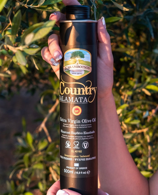 Country Kalamata Extra Vierge Olijfolie 500ml Bus